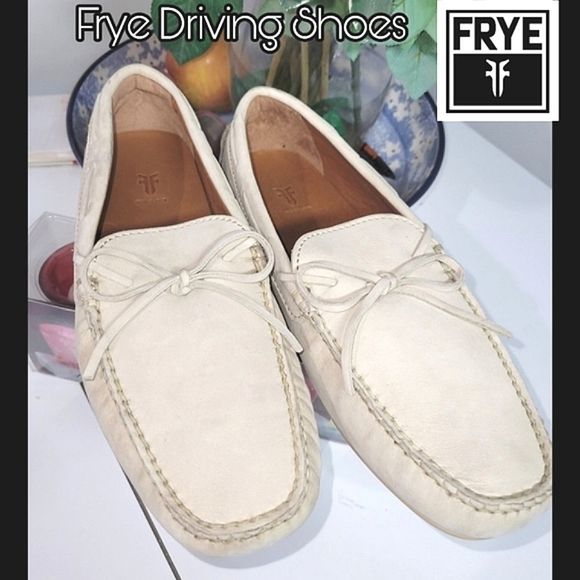 NEW MENS FRYE BOAT SHOES / DRIVING SHOES MOCCASINS. 9D W main image 9
